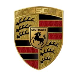 Porsche engines and gearboxes logo